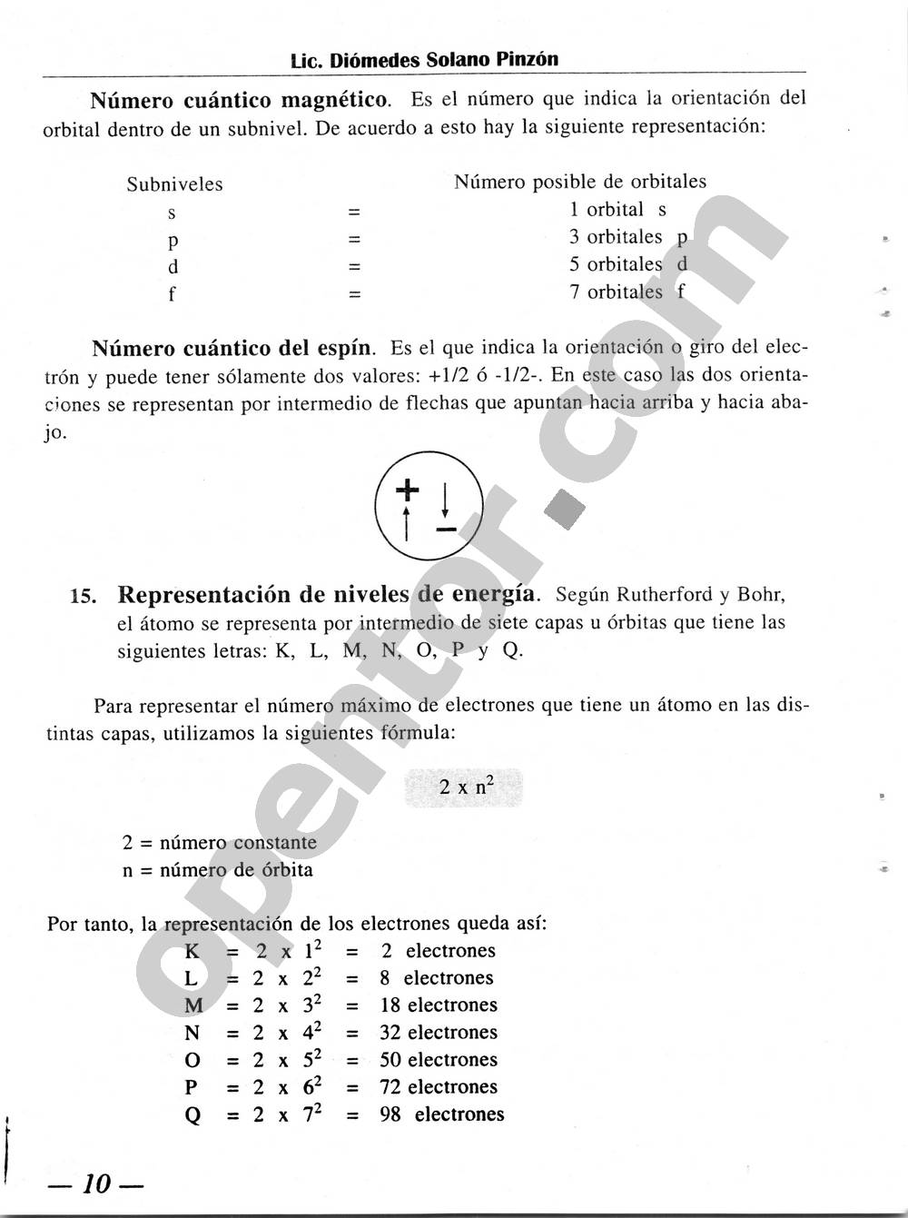 Química Simplificada de Diómedes Solano - Página 10