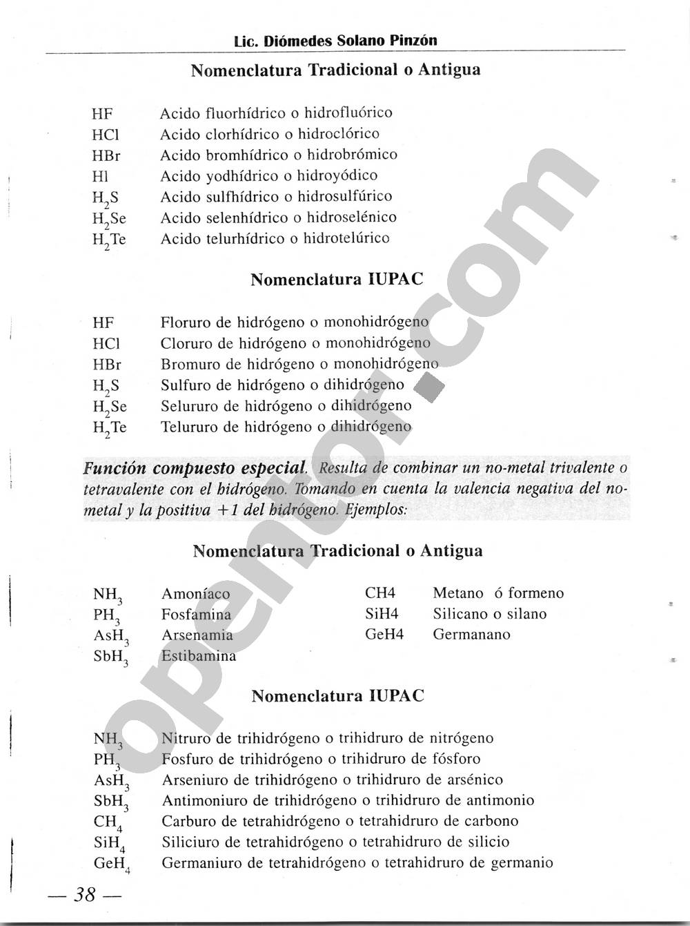 Química Simplificada de Diómedes Solano - Página 38