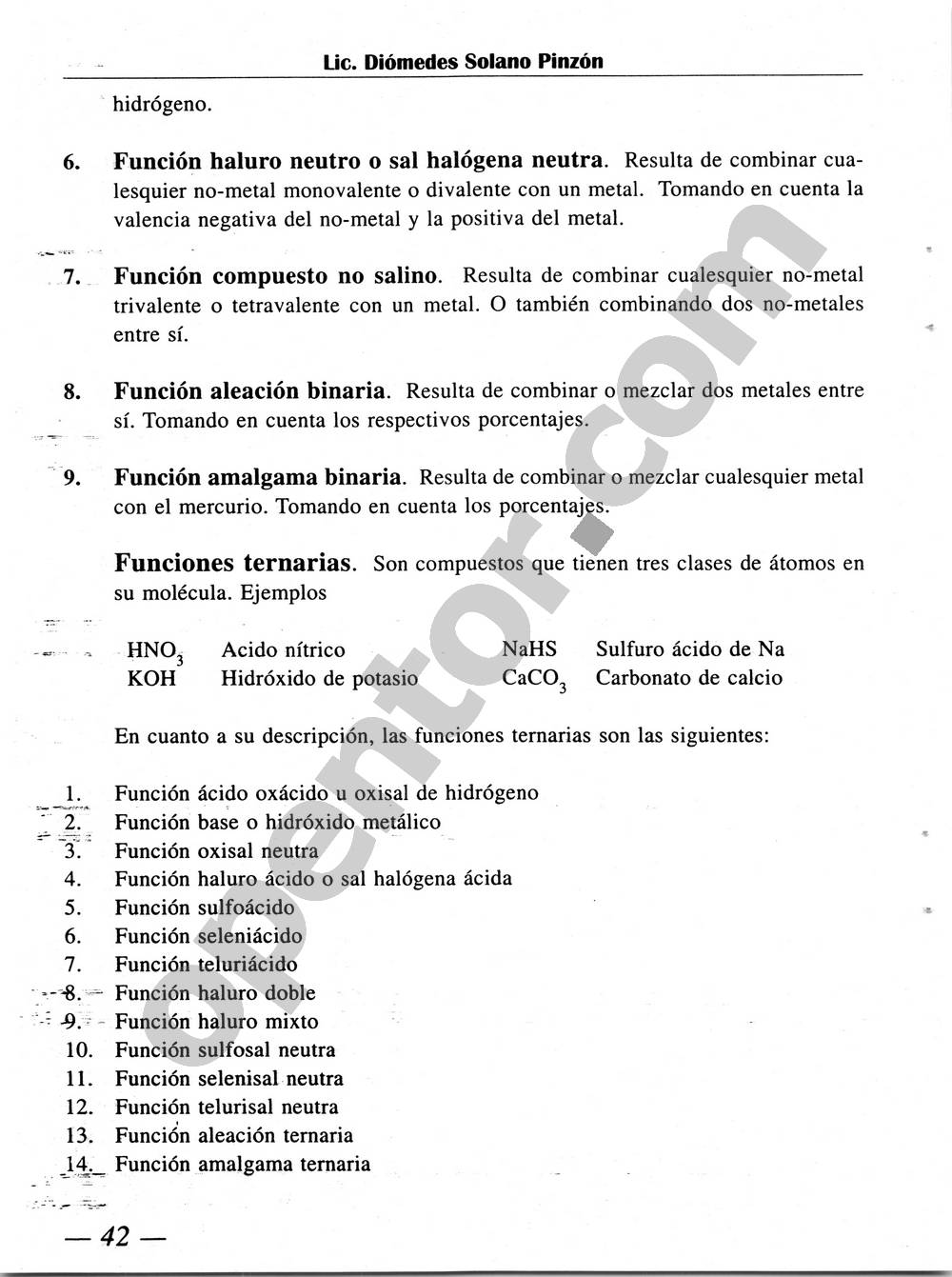 Química Simplificada de Diómedes Solano - Página 42