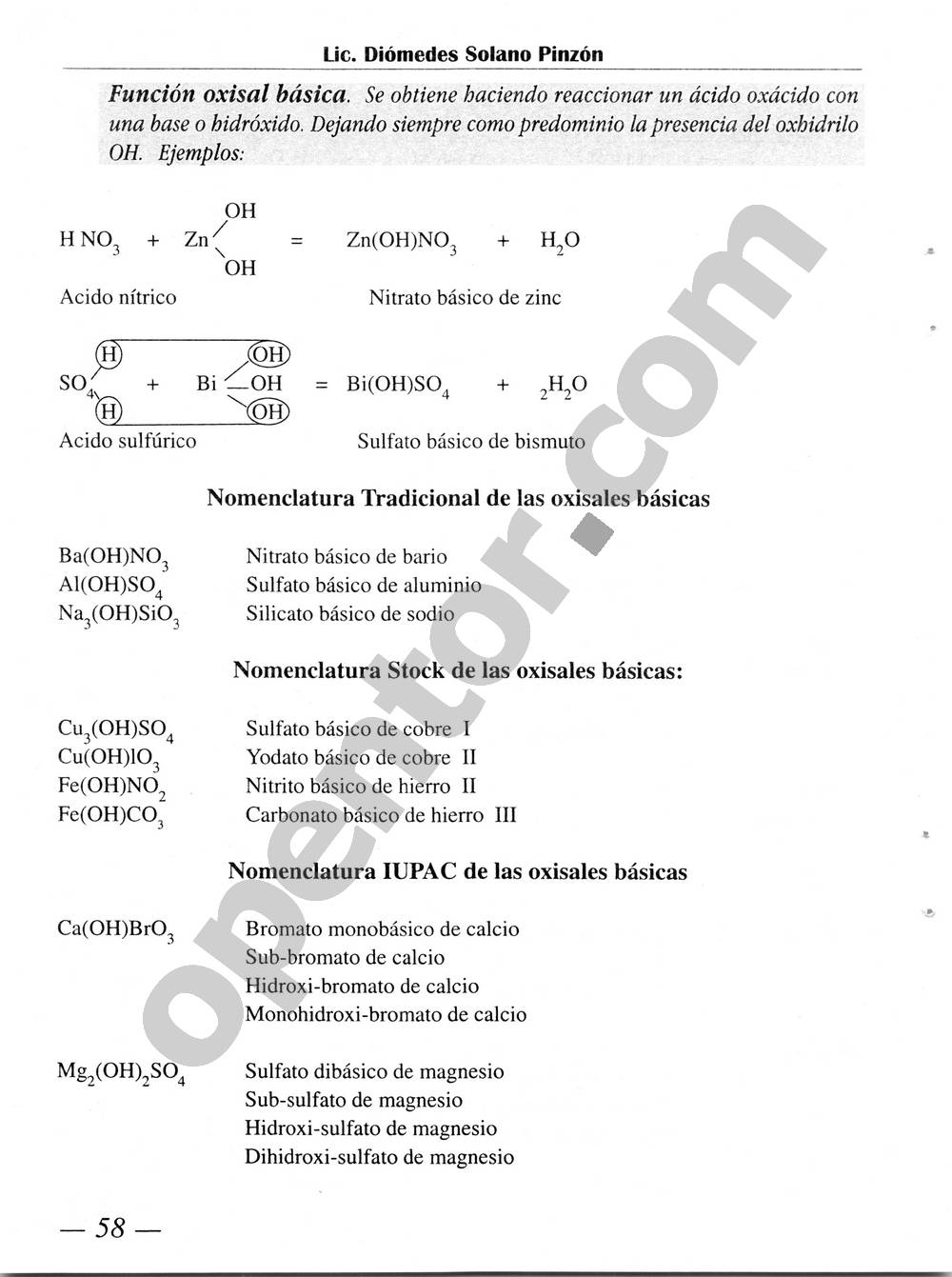 Química Simplificada de Diómedes Solano - Página 58