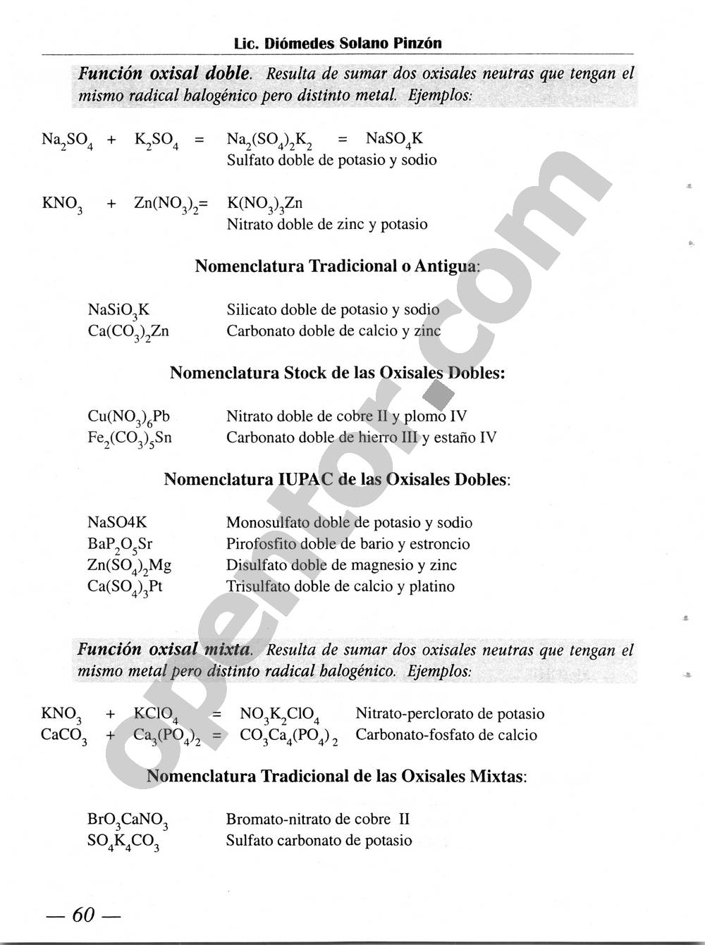 Química Simplificada de Diómedes Solano - Página 60