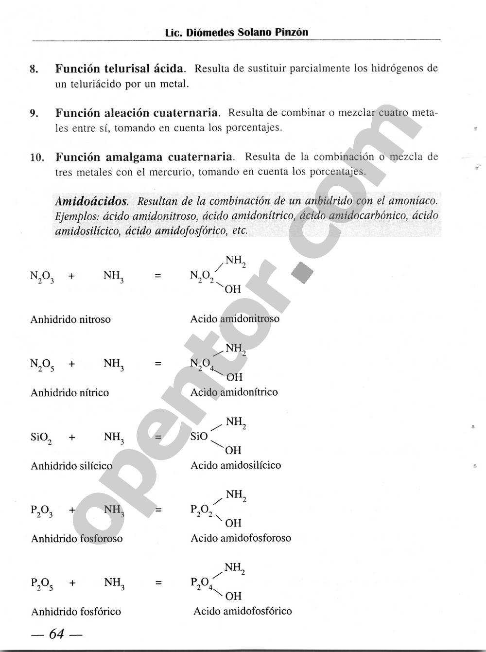 Química Simplificada de Diómedes Solano - Página 64