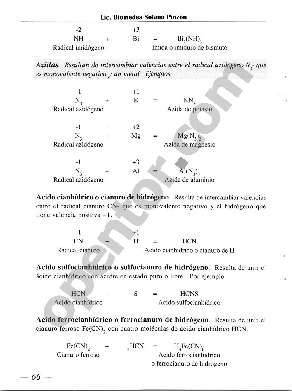 Química Simplificada de Diómedes Solano - Página 66