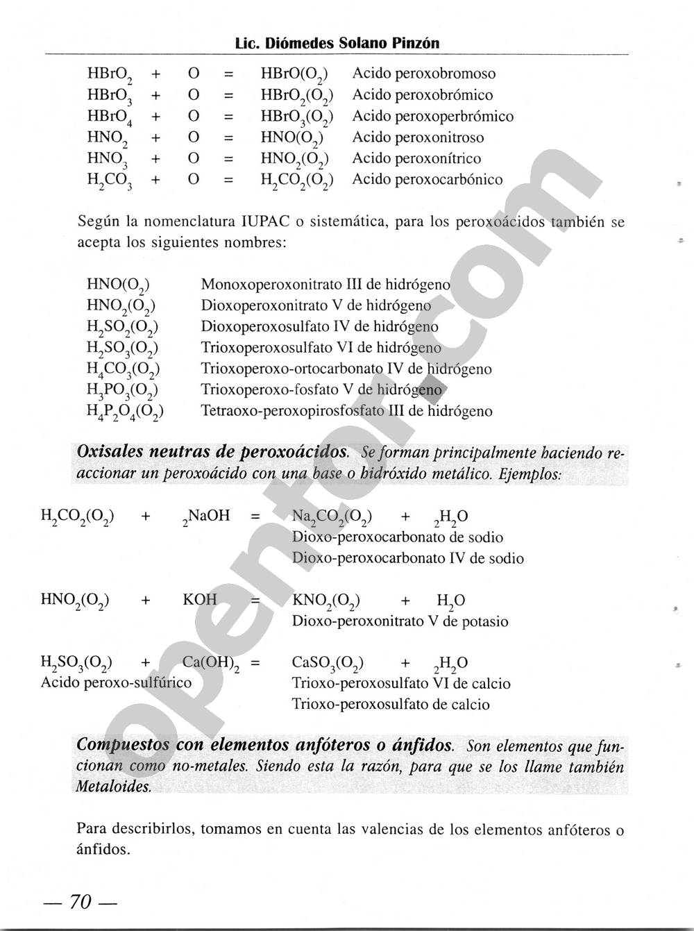 Química Simplificada de Diómedes Solano - Página 70