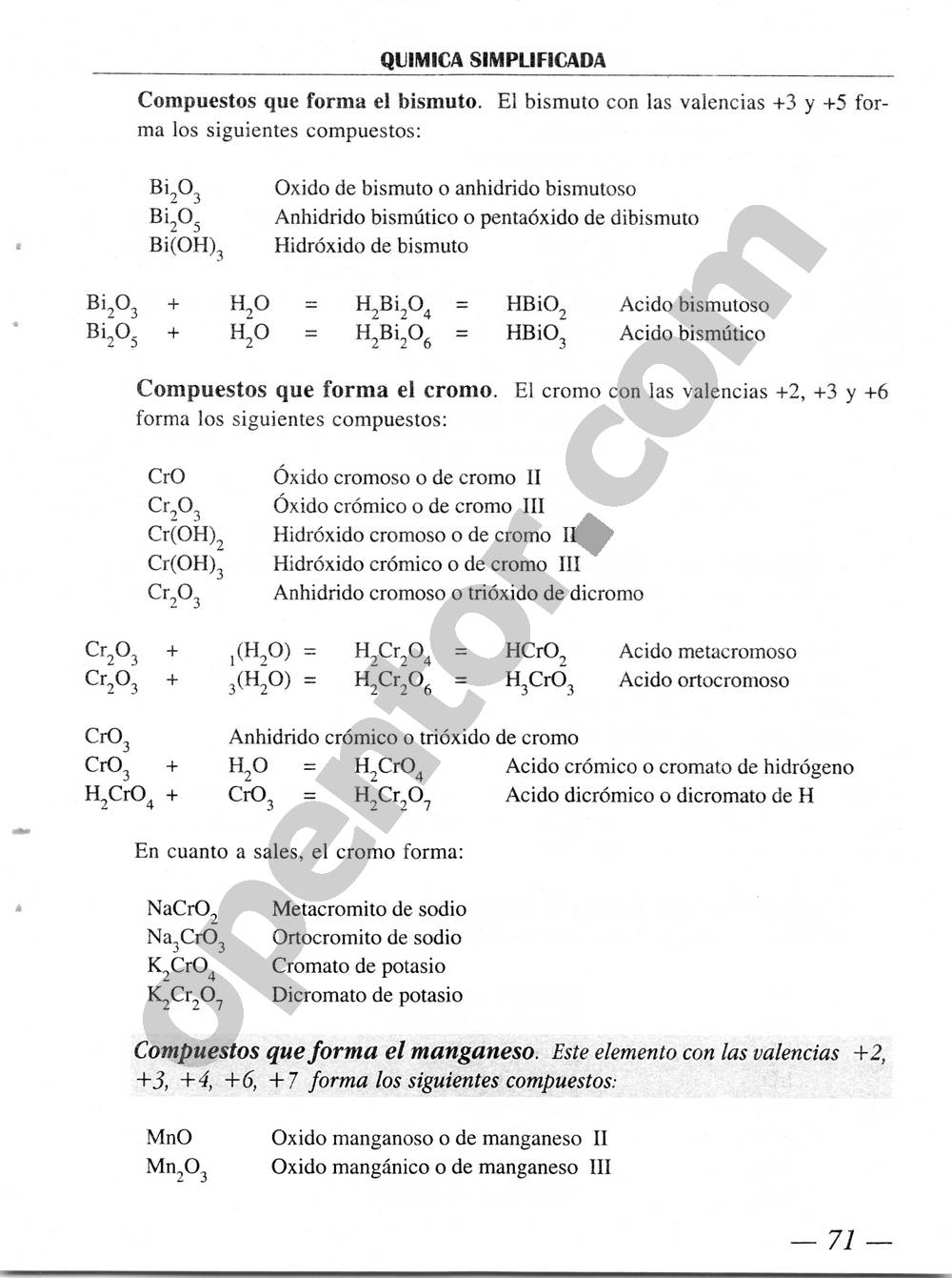 Química Simplificada de Diómedes Solano - Página 71