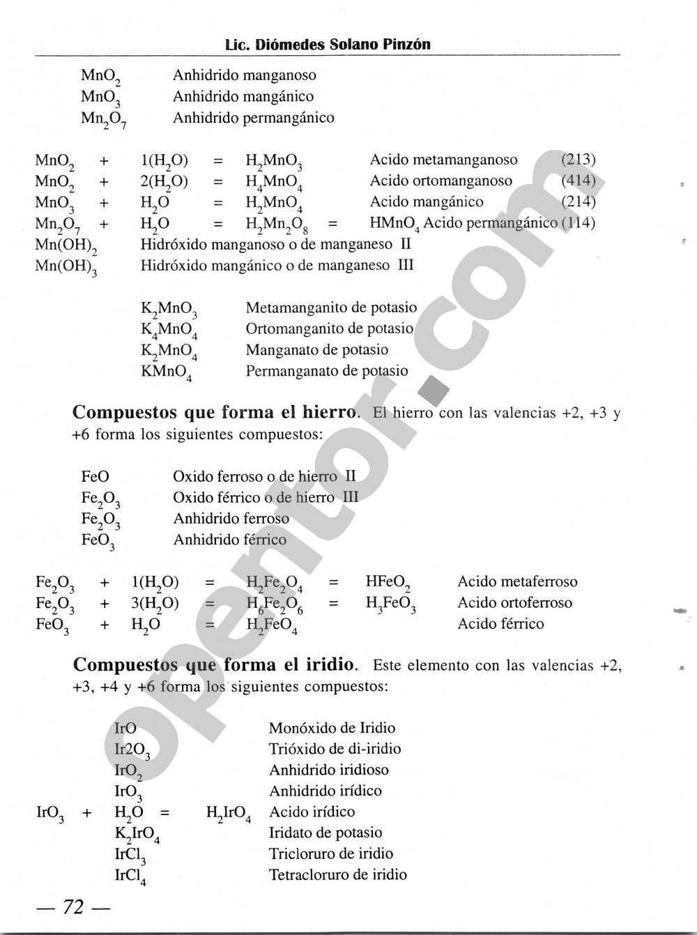 Química Simplificada de Diómedes Solano - Página 72