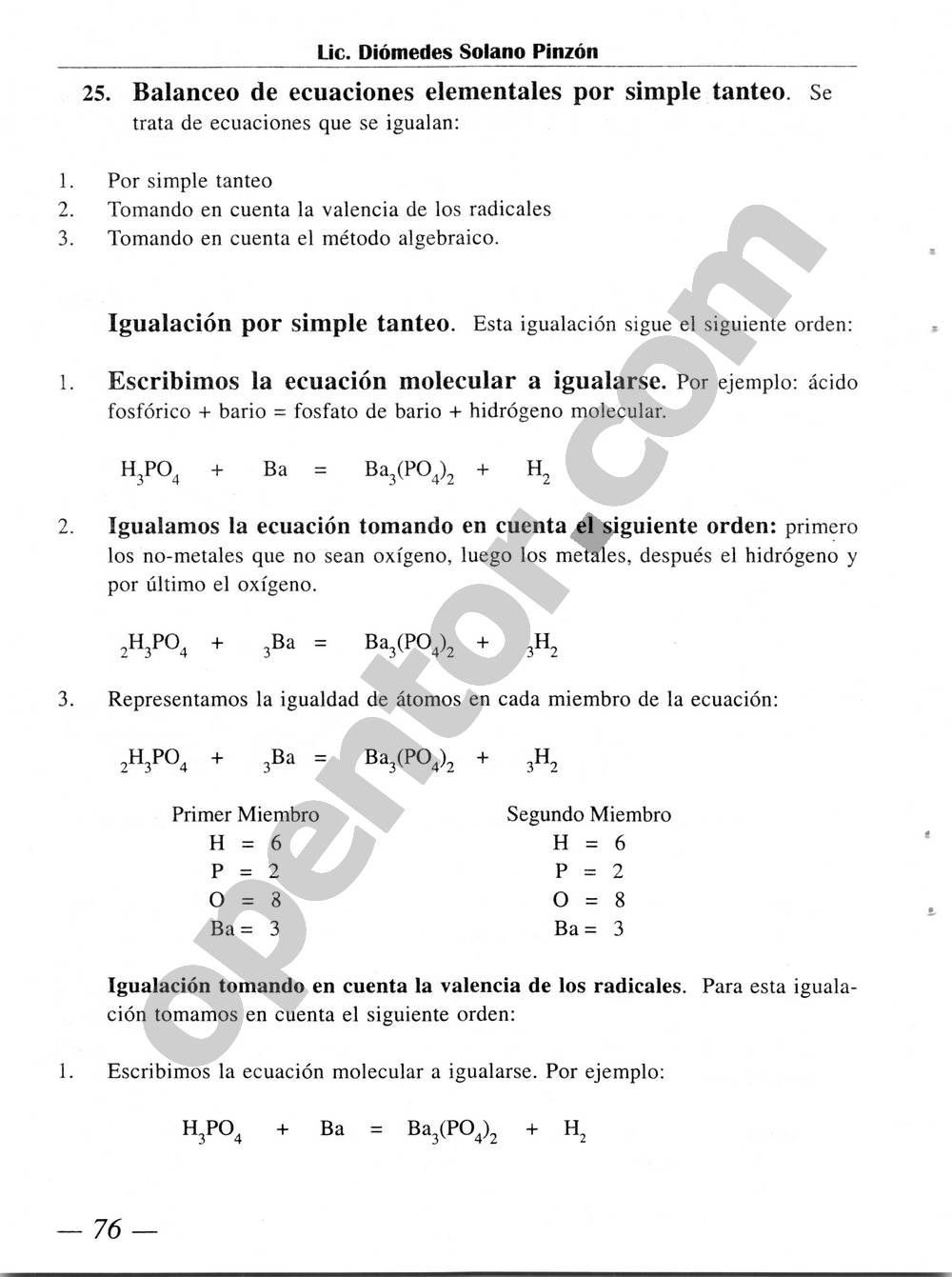 Química Simplificada de Diómedes Solano - Página 76