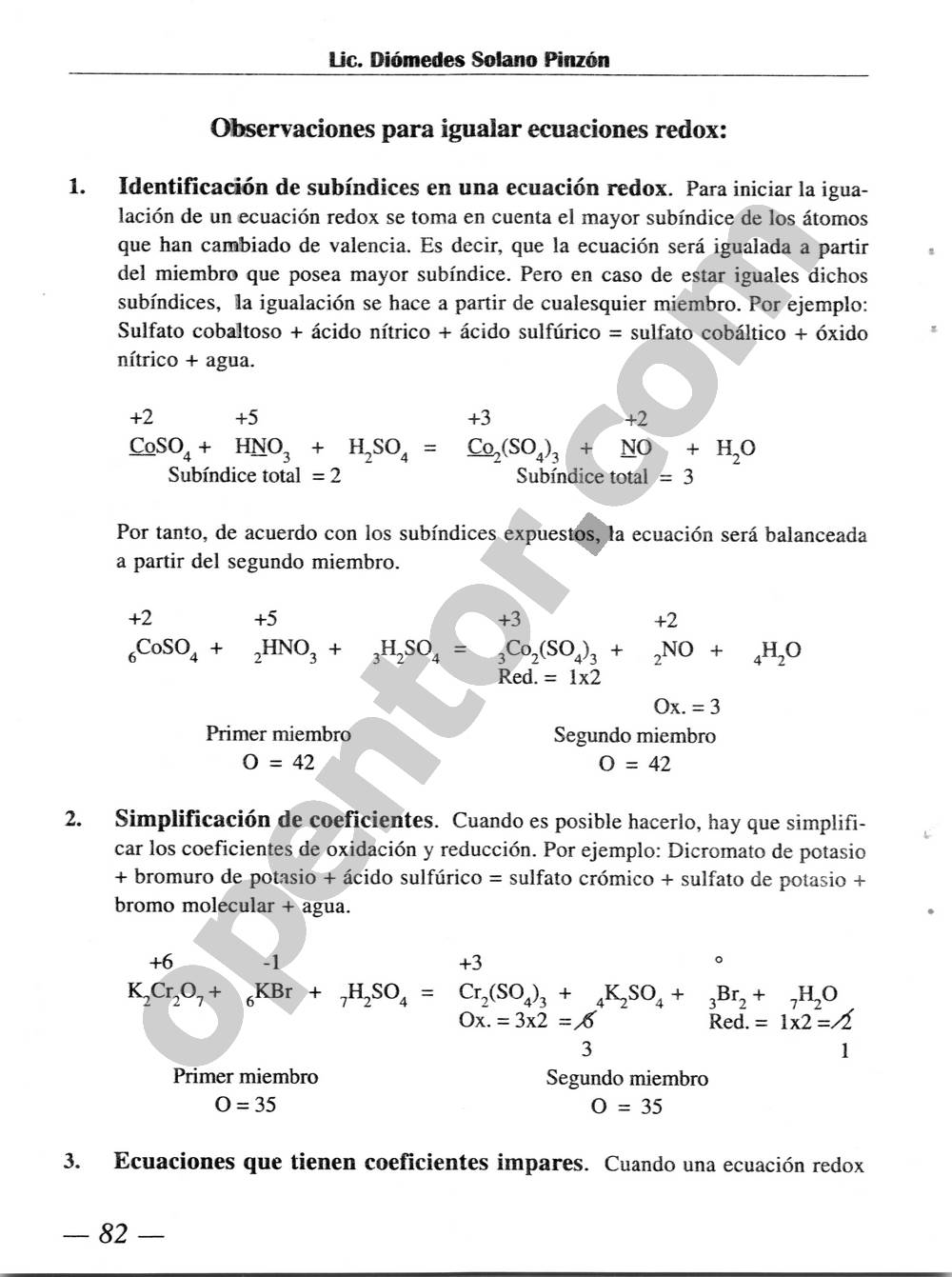 Química Simplificada de Diómedes Solano - Página 82