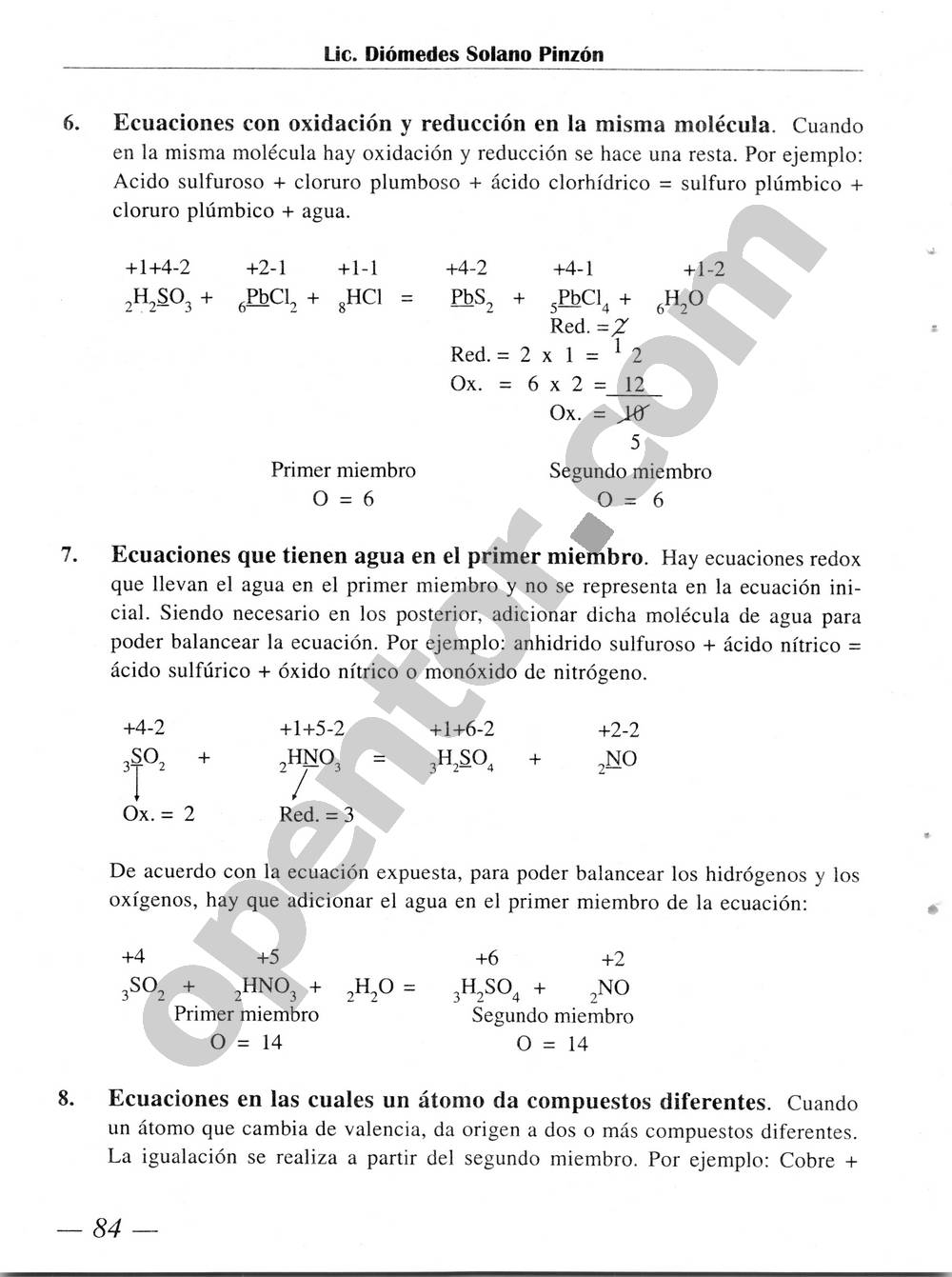 Química Simplificada de Diómedes Solano - Página 84