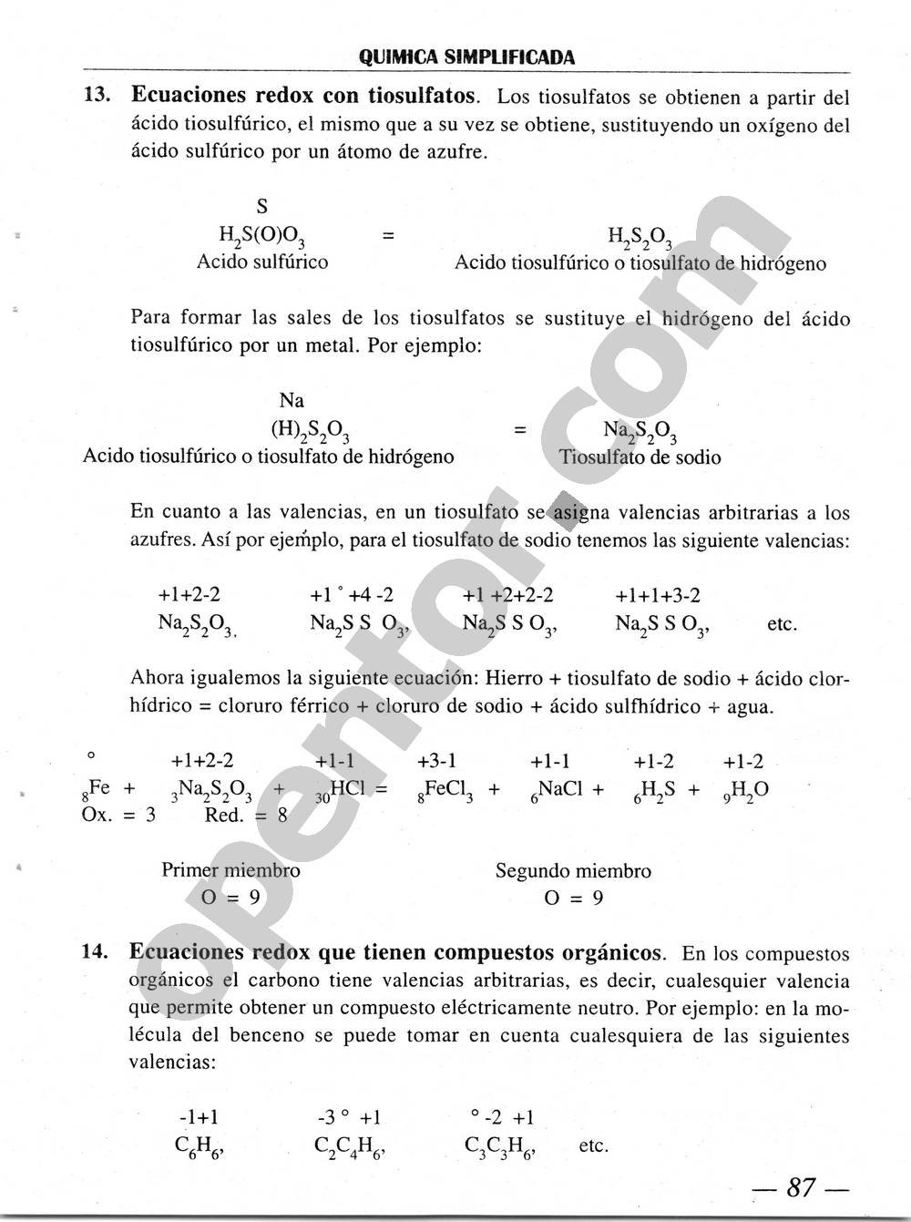 Química Simplificada de Diómedes Solano - Página 87