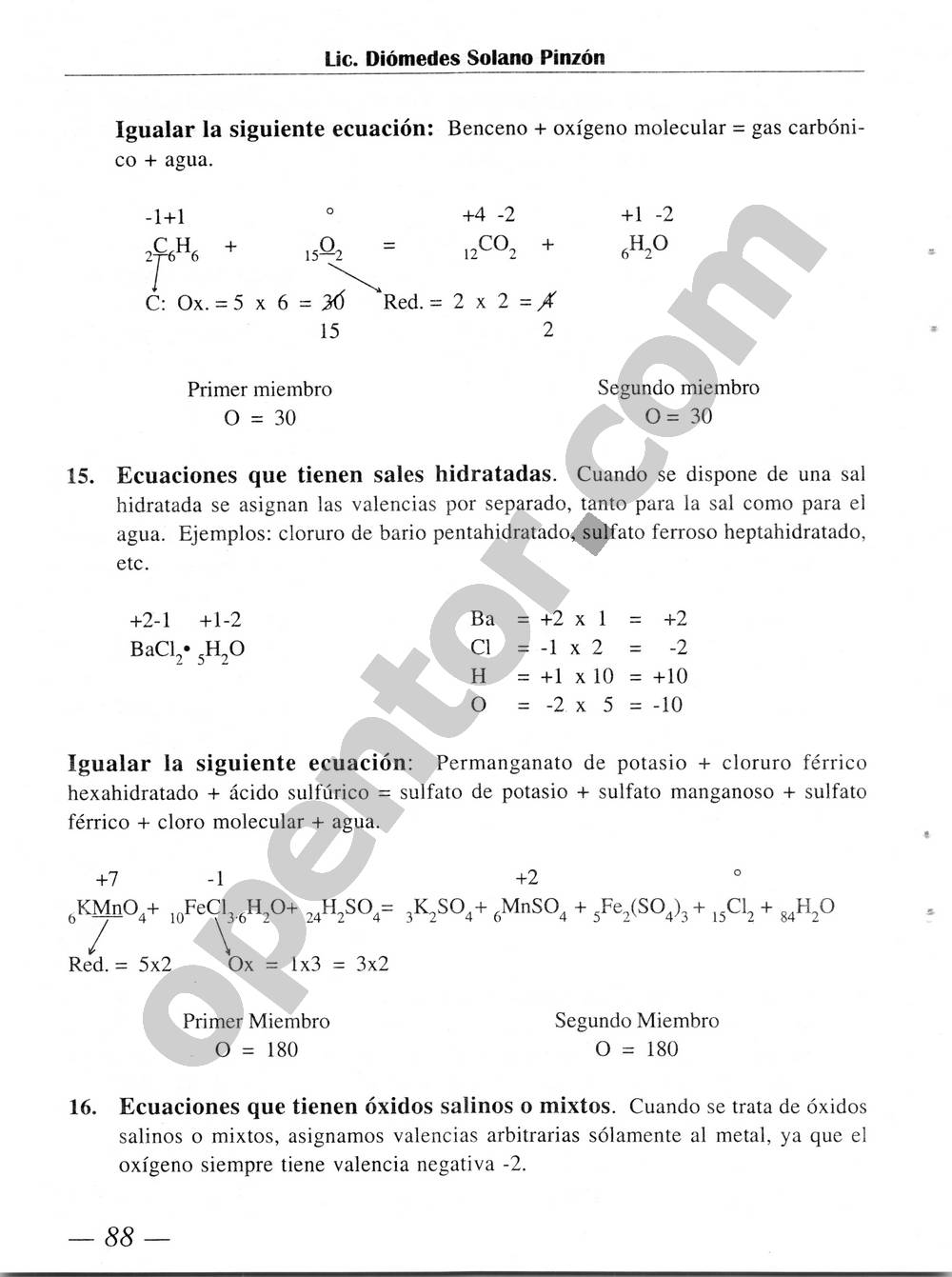 Química Simplificada de Diómedes Solano - Página 88