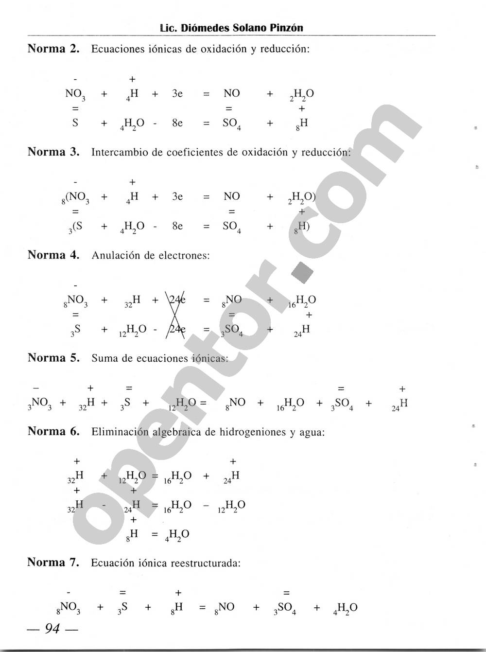 Química Simplificada de Diómedes Solano - Página 94