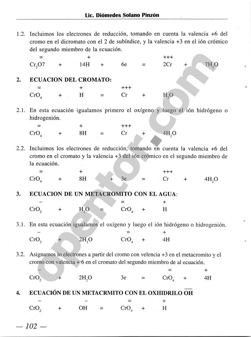 Química Simplificada de Diómedes Solano - Página 102
