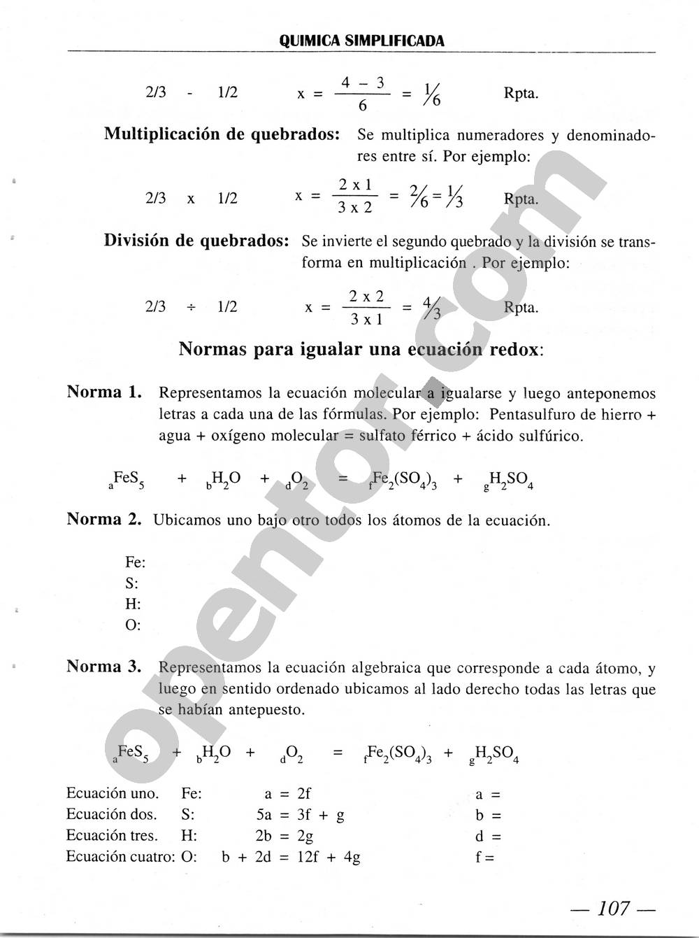 Química Simplificada de Diómedes Solano - Página 107