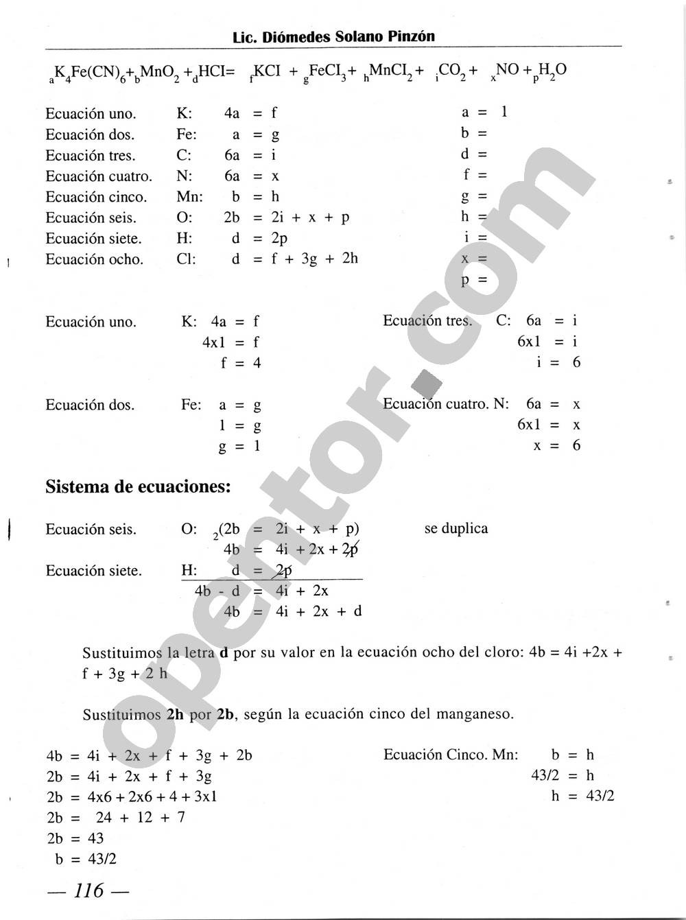 Química Simplificada de Diómedes Solano - Página 116