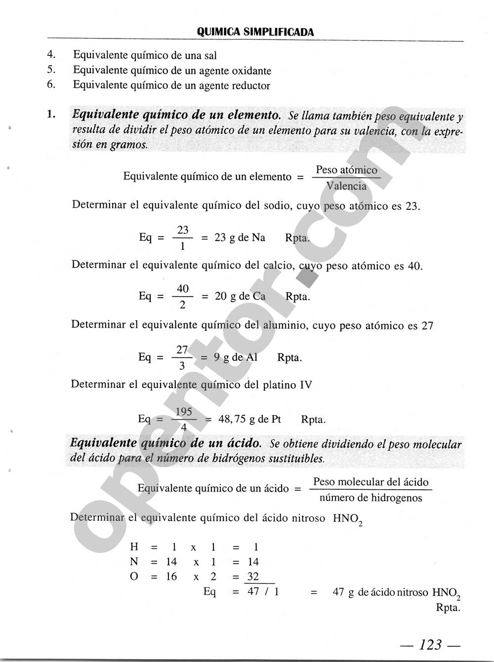 Química Simplificada de Diómedes Solano - Página 123