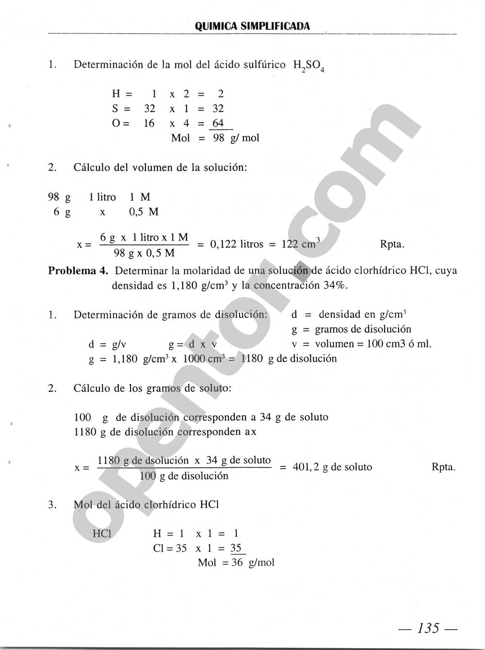 Química Simplificada de Diómedes Solano - Página 135