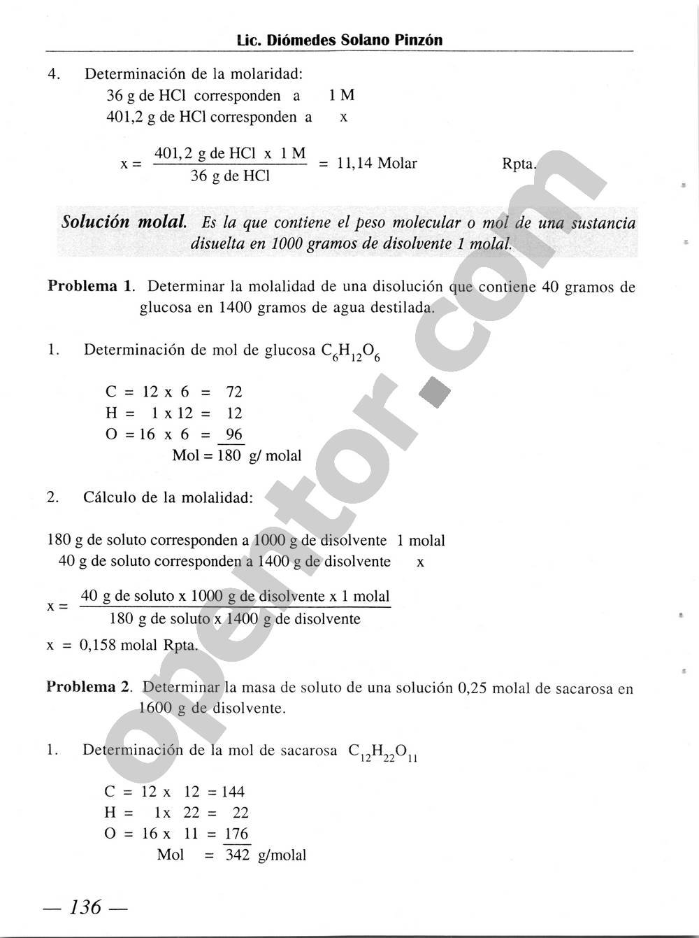 Química Simplificada de Diómedes Solano - Página 136