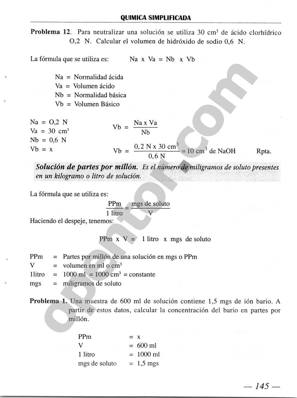 Química Simplificada de Diómedes Solano - Página 145