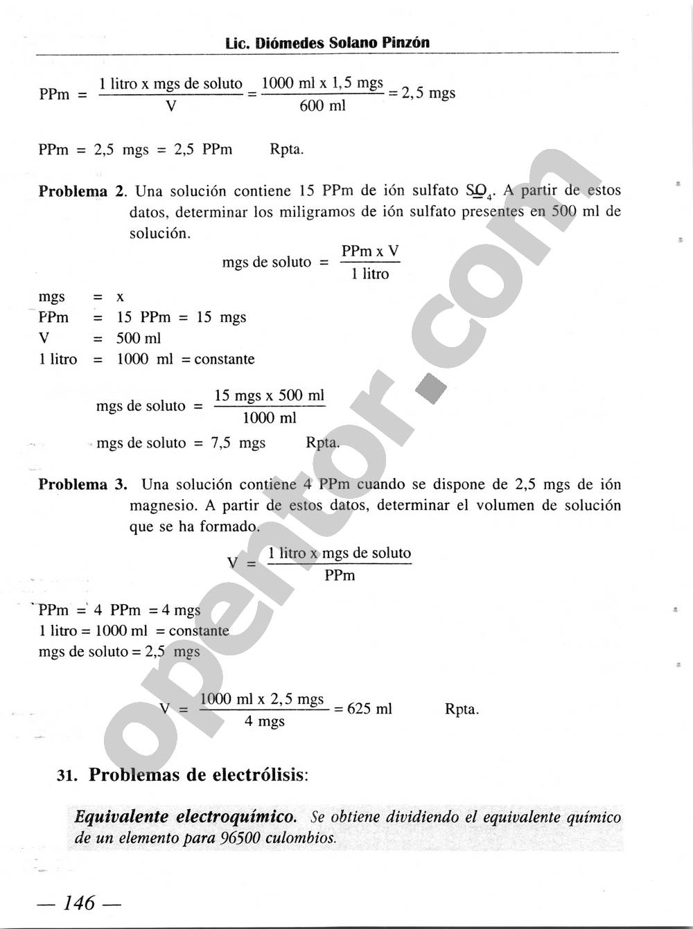 Química Simplificada de Diómedes Solano - Página 146