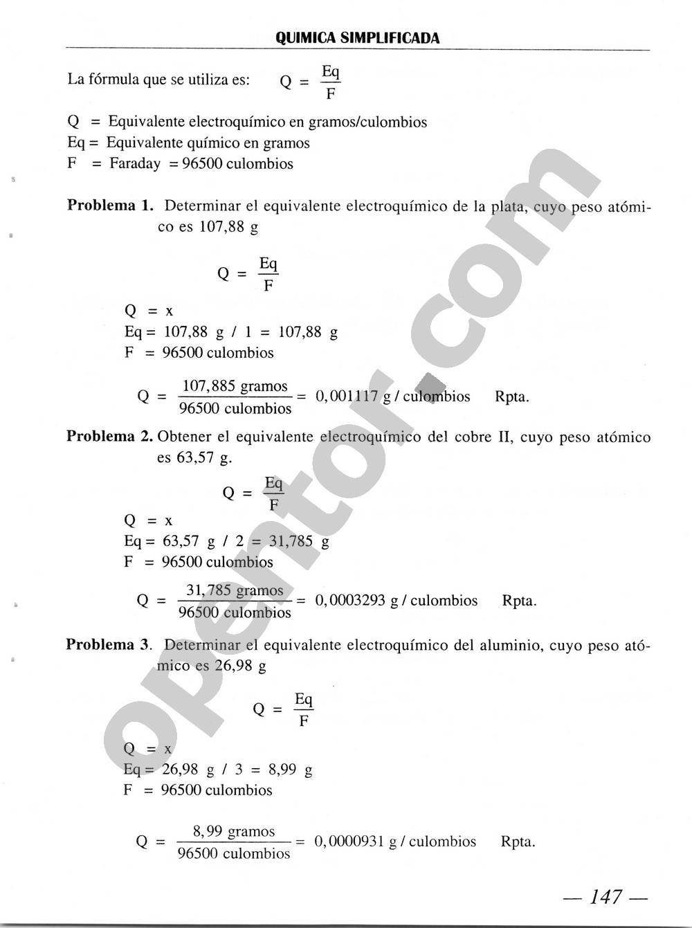 Química Simplificada de Diómedes Solano - Página 147