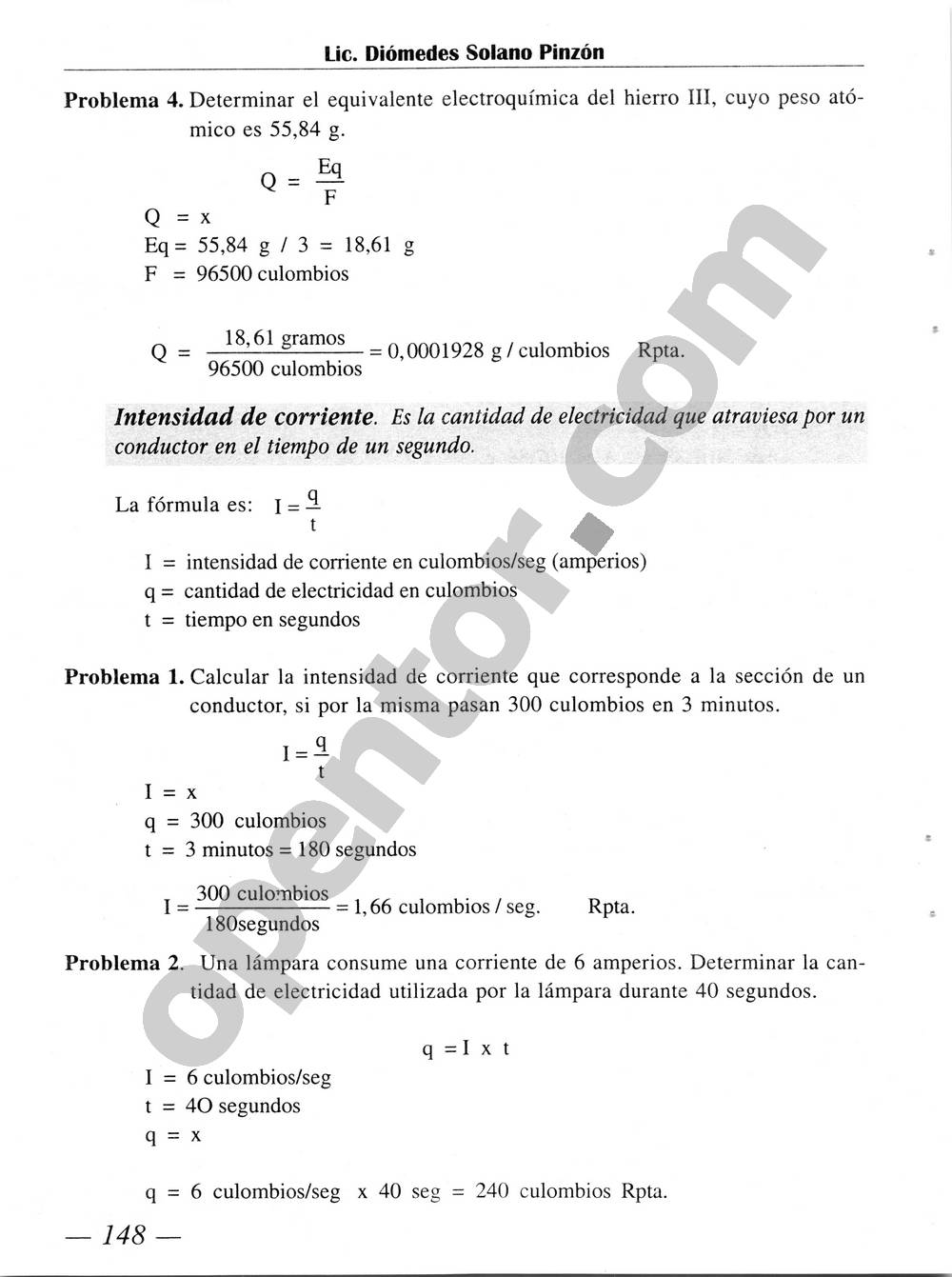 Química Simplificada de Diómedes Solano - Página 148