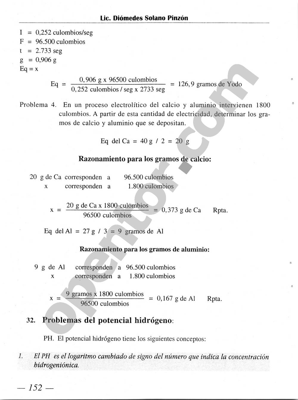 Química Simplificada de Diómedes Solano - Página 152