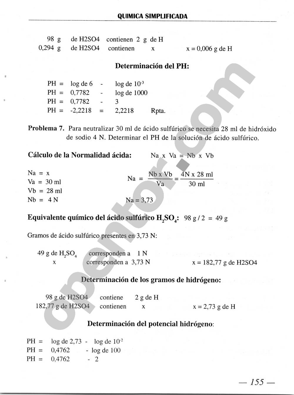 Química Simplificada de Diómedes Solano - Página 155