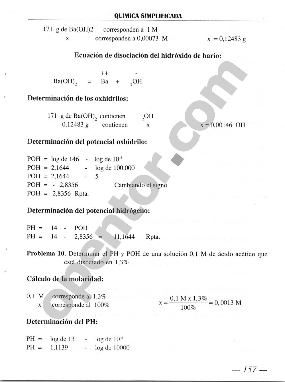 Química Simplificada de Diómedes Solano - Página 157