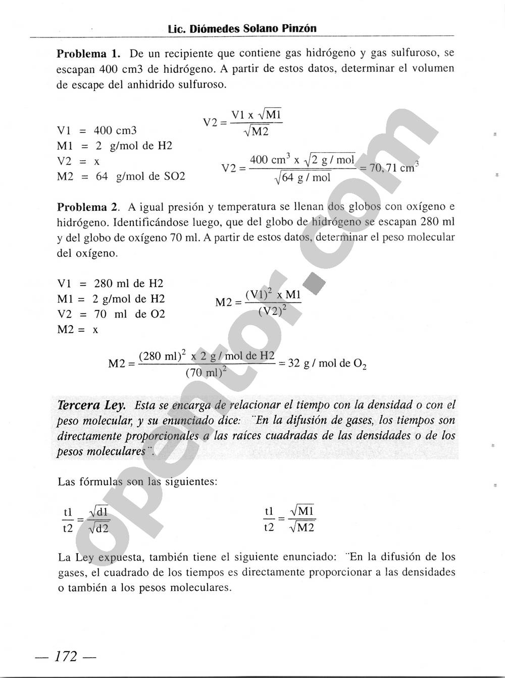 Química Simplificada de Diómedes Solano - Página 172