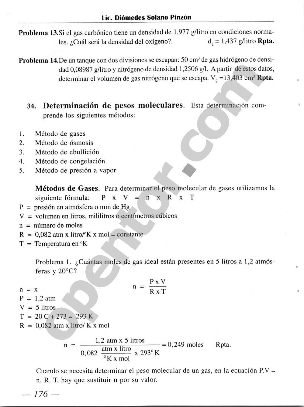 Química Simplificada de Diómedes Solano - Página 176