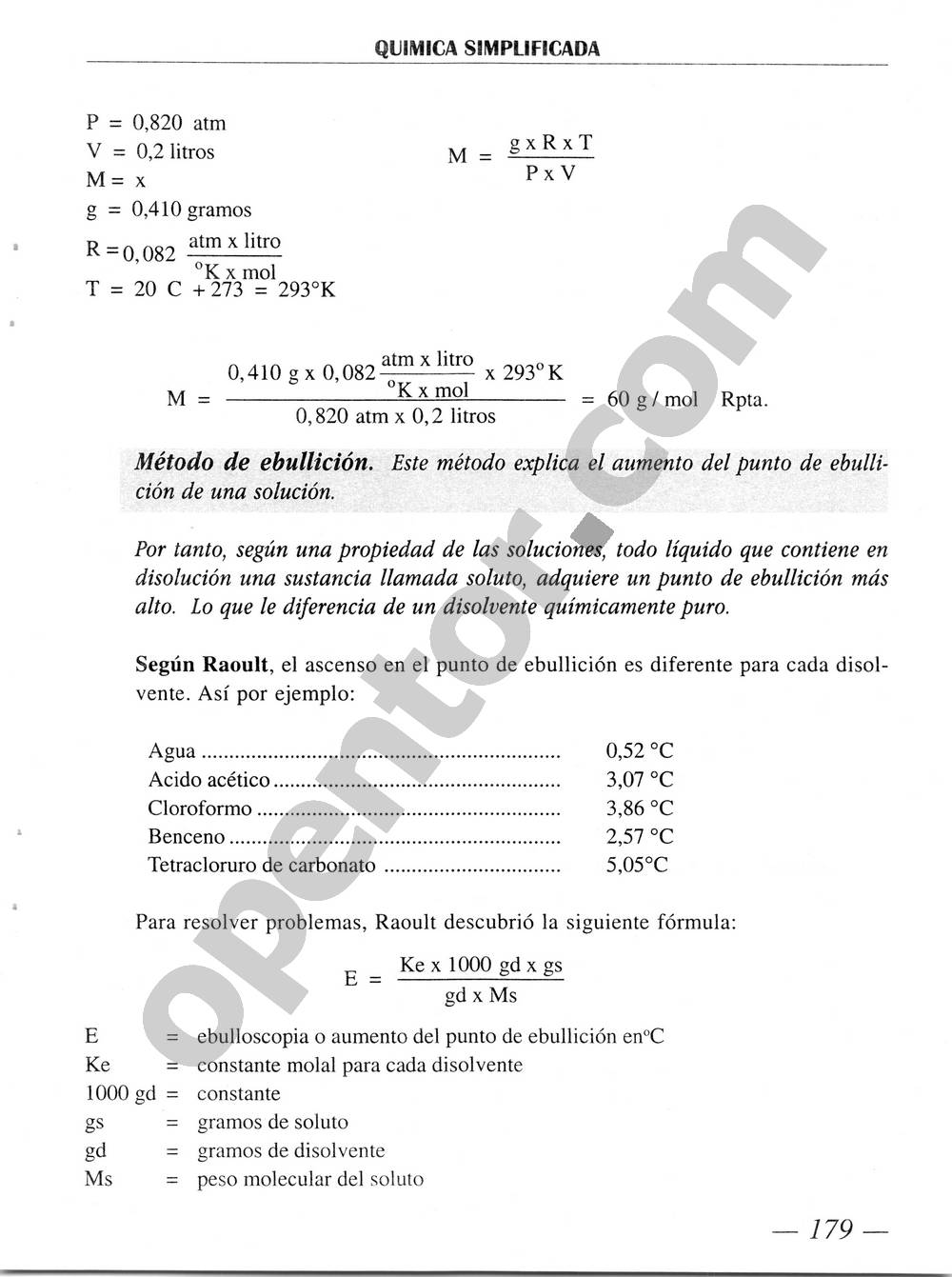 Química Simplificada de Diómedes Solano - Página 179