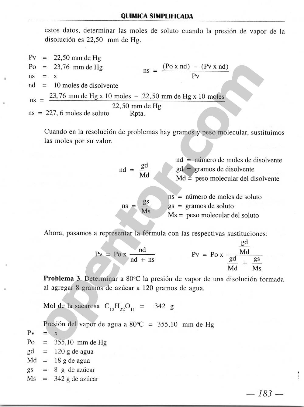 Química Simplificada de Diómedes Solano - Página 183