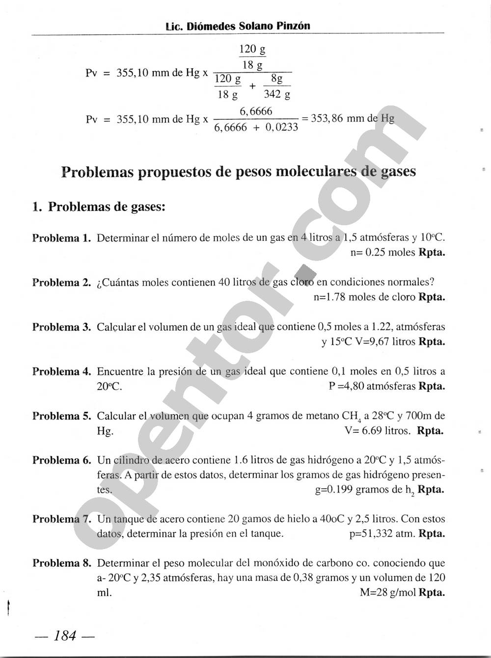 Química Simplificada de Diómedes Solano - Página 184