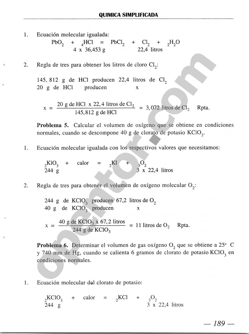 Química Simplificada de Diómedes Solano - Página 189