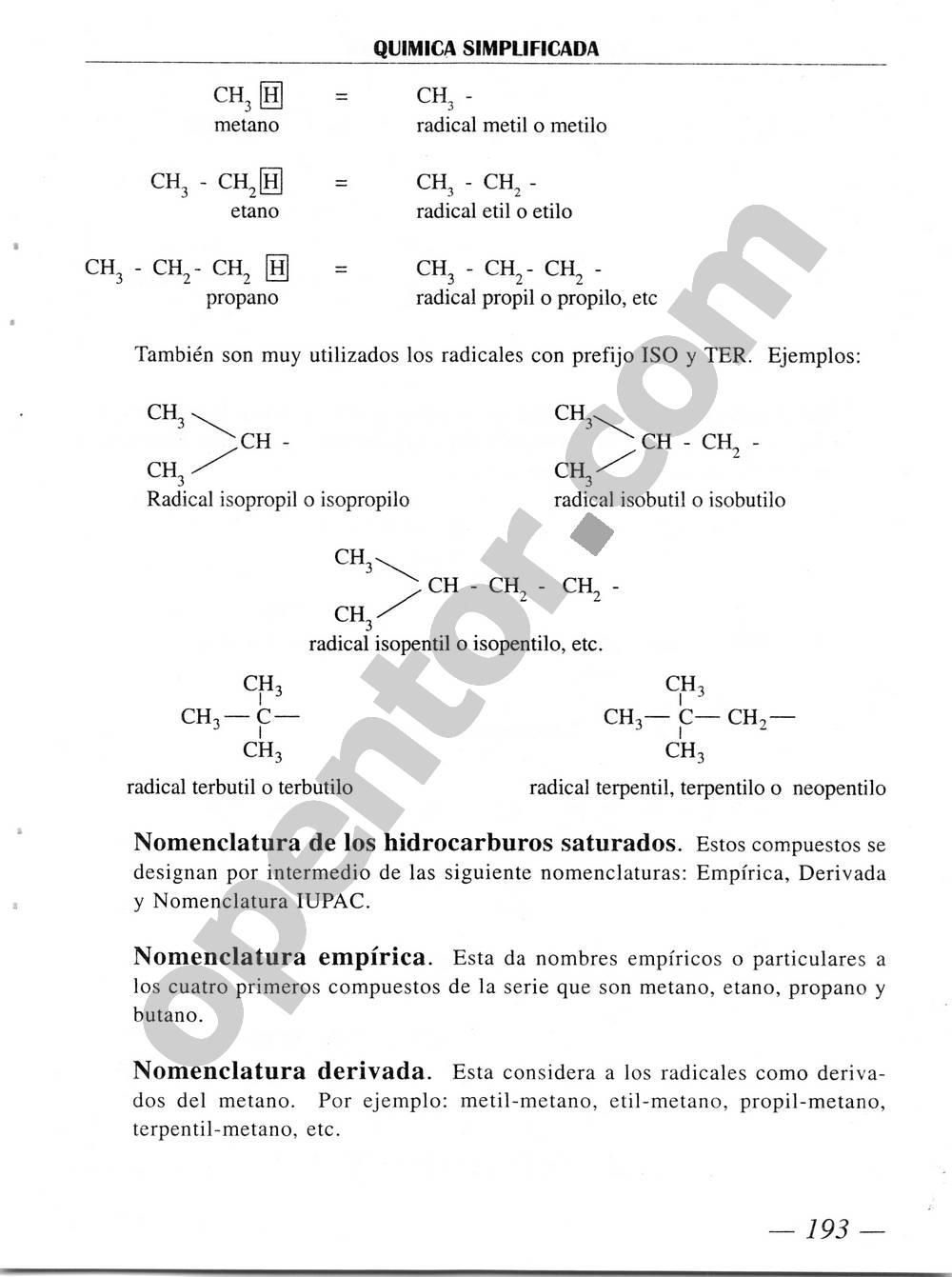 Química Simplificada de Diómedes Solano - Página 193