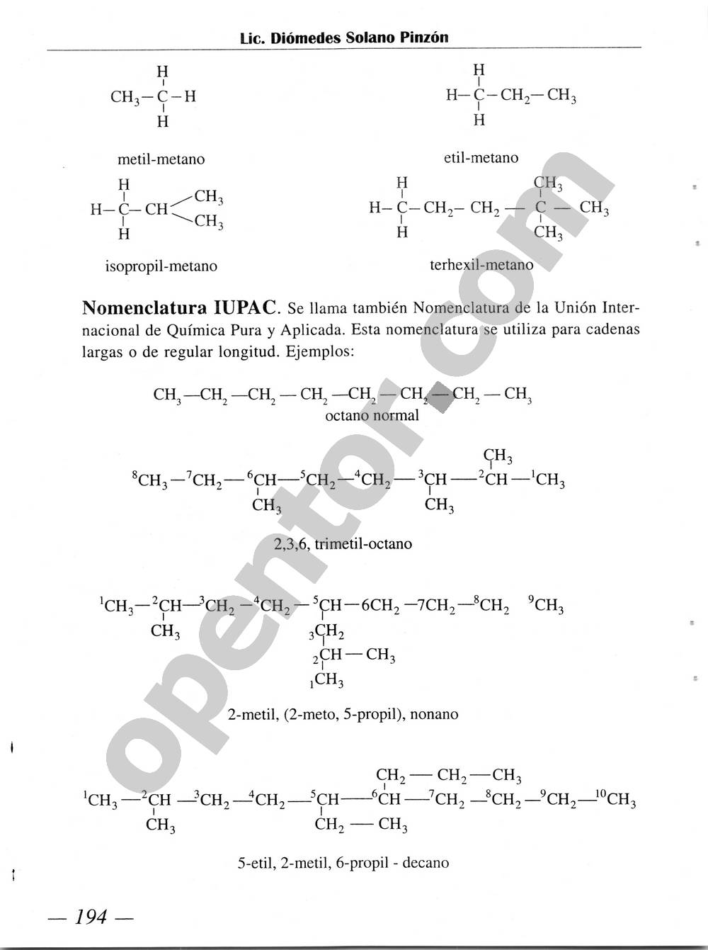 Química Simplificada de Diómedes Solano - Página 194