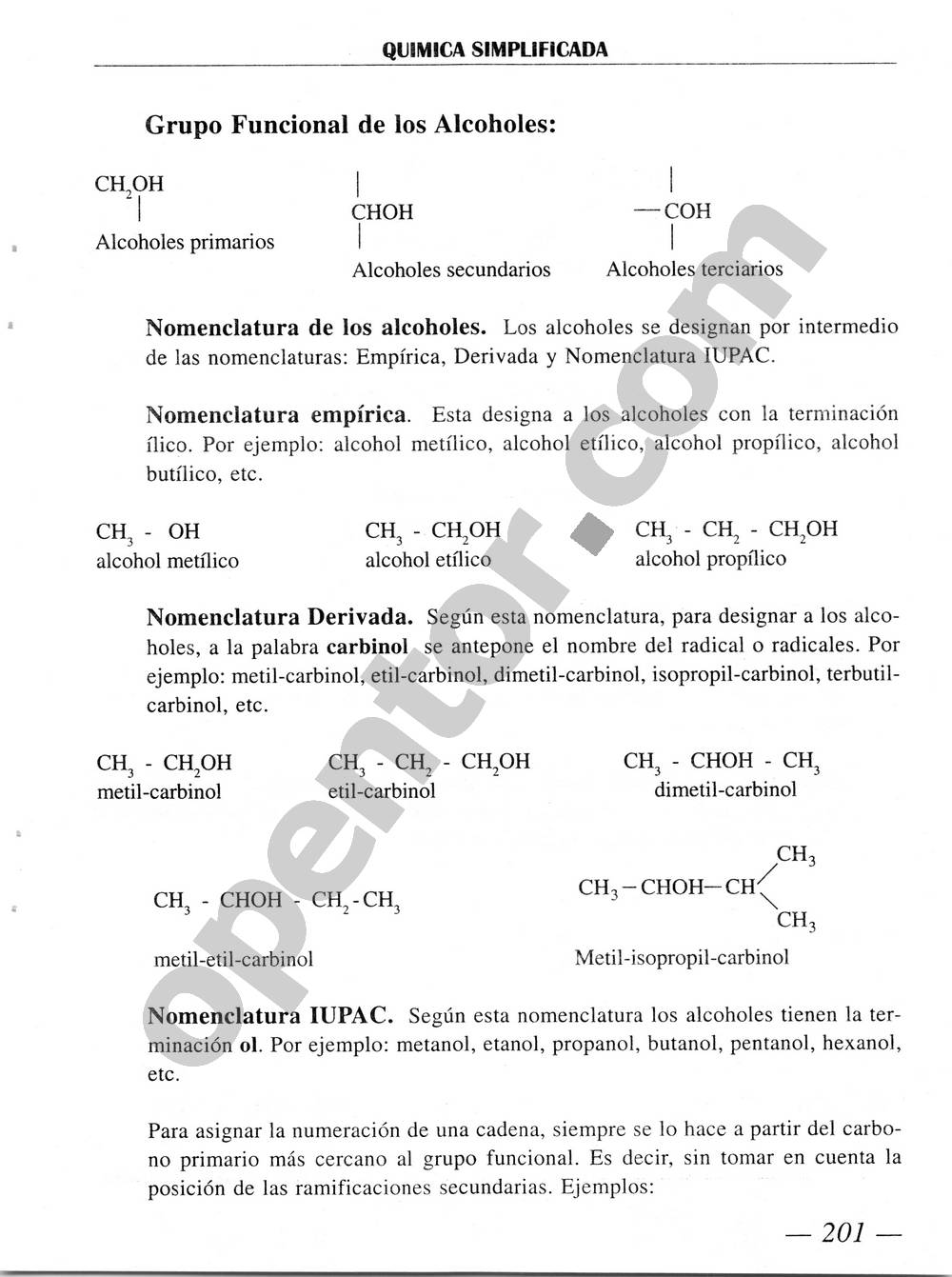 Química Simplificada de Diómedes Solano - Página 201
