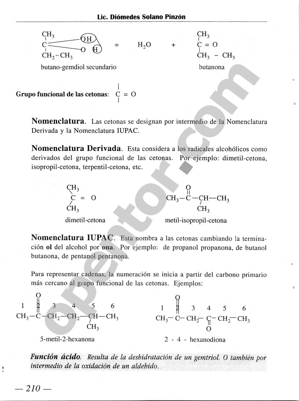 Química Simplificada de Diómedes Solano - Página 210