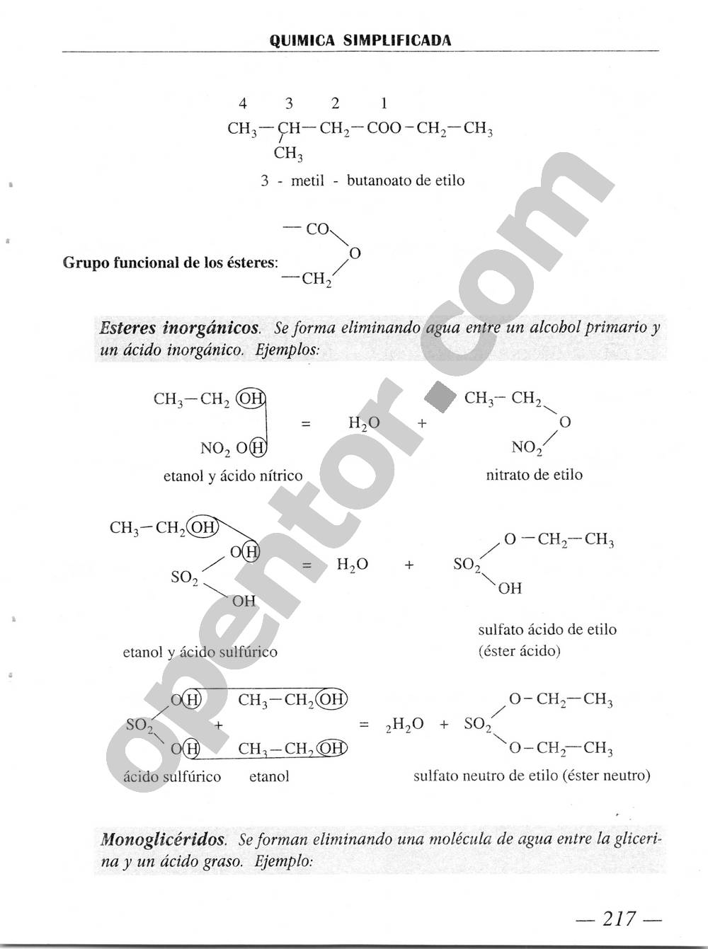Química Simplificada de Diómedes Solano - Página 217