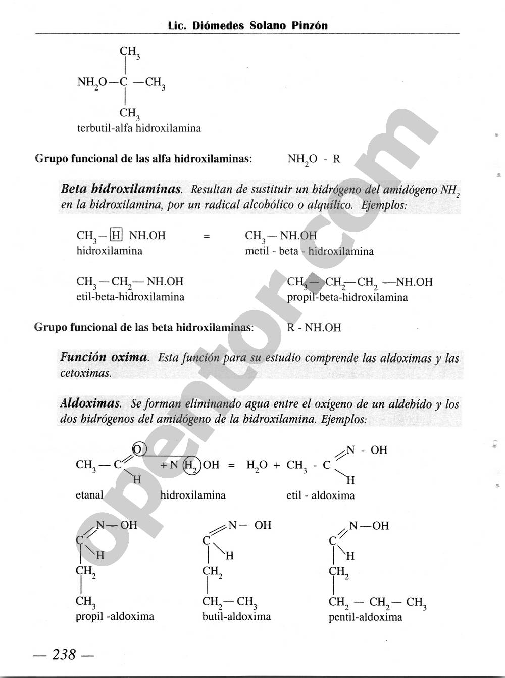 Química Simplificada de Diómedes Solano - Página 238