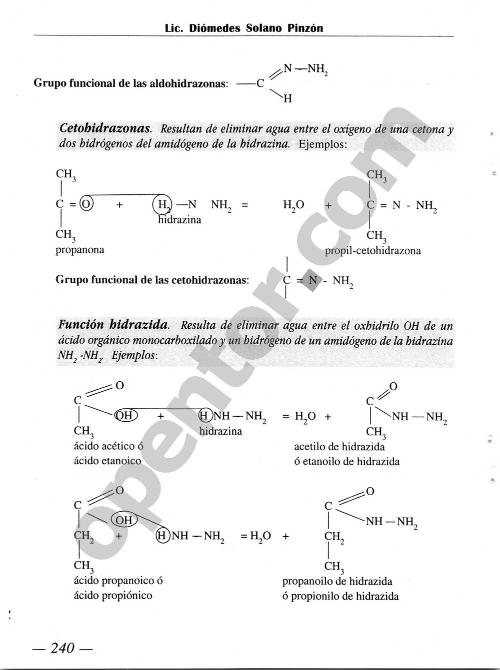 Química Simplificada de Diómedes Solano - Página 240