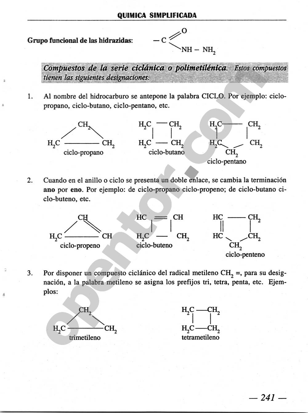 Química Simplificada de Diómedes Solano - Página 241