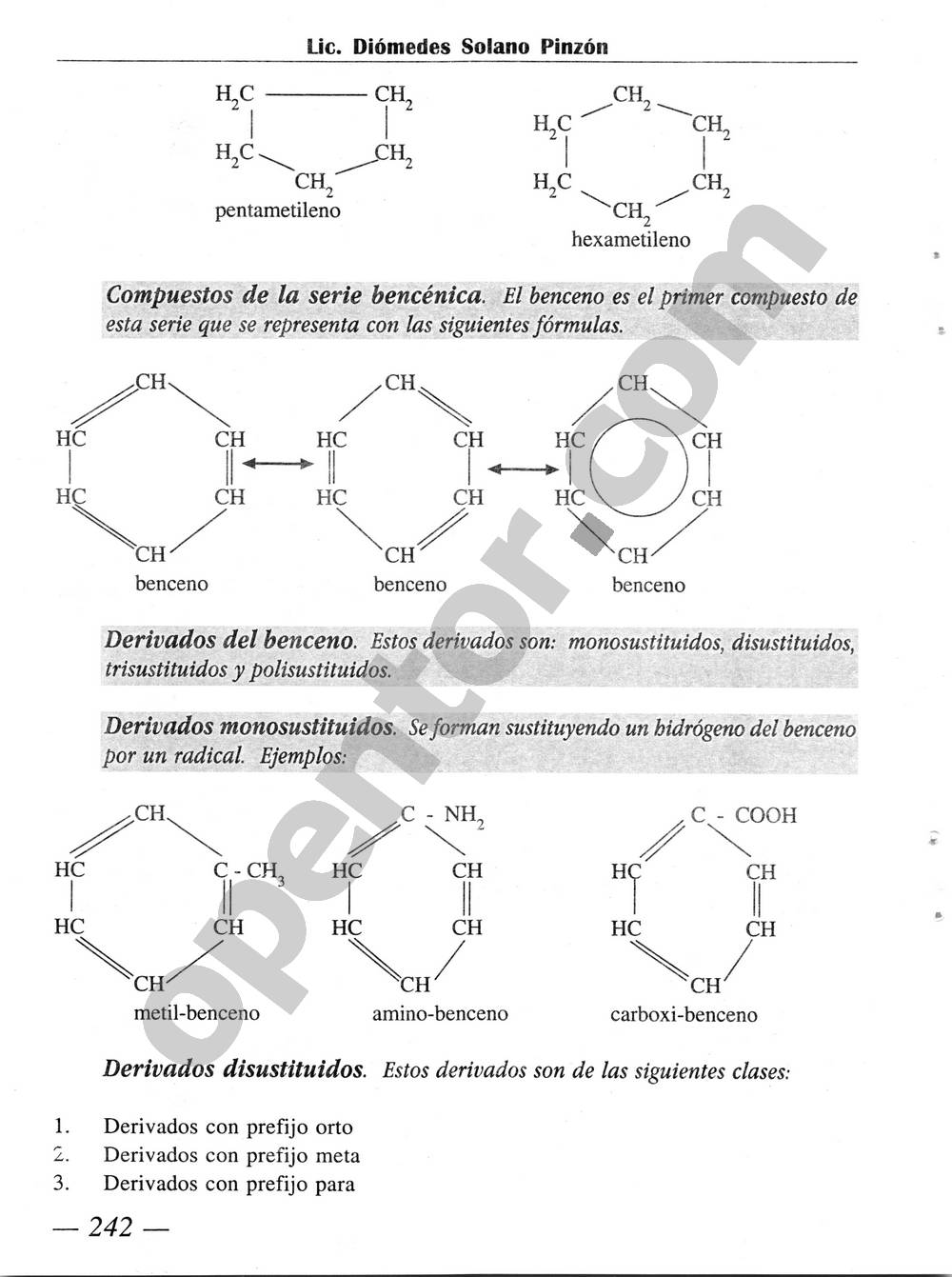 Química Simplificada de Diómedes Solano - Página 242