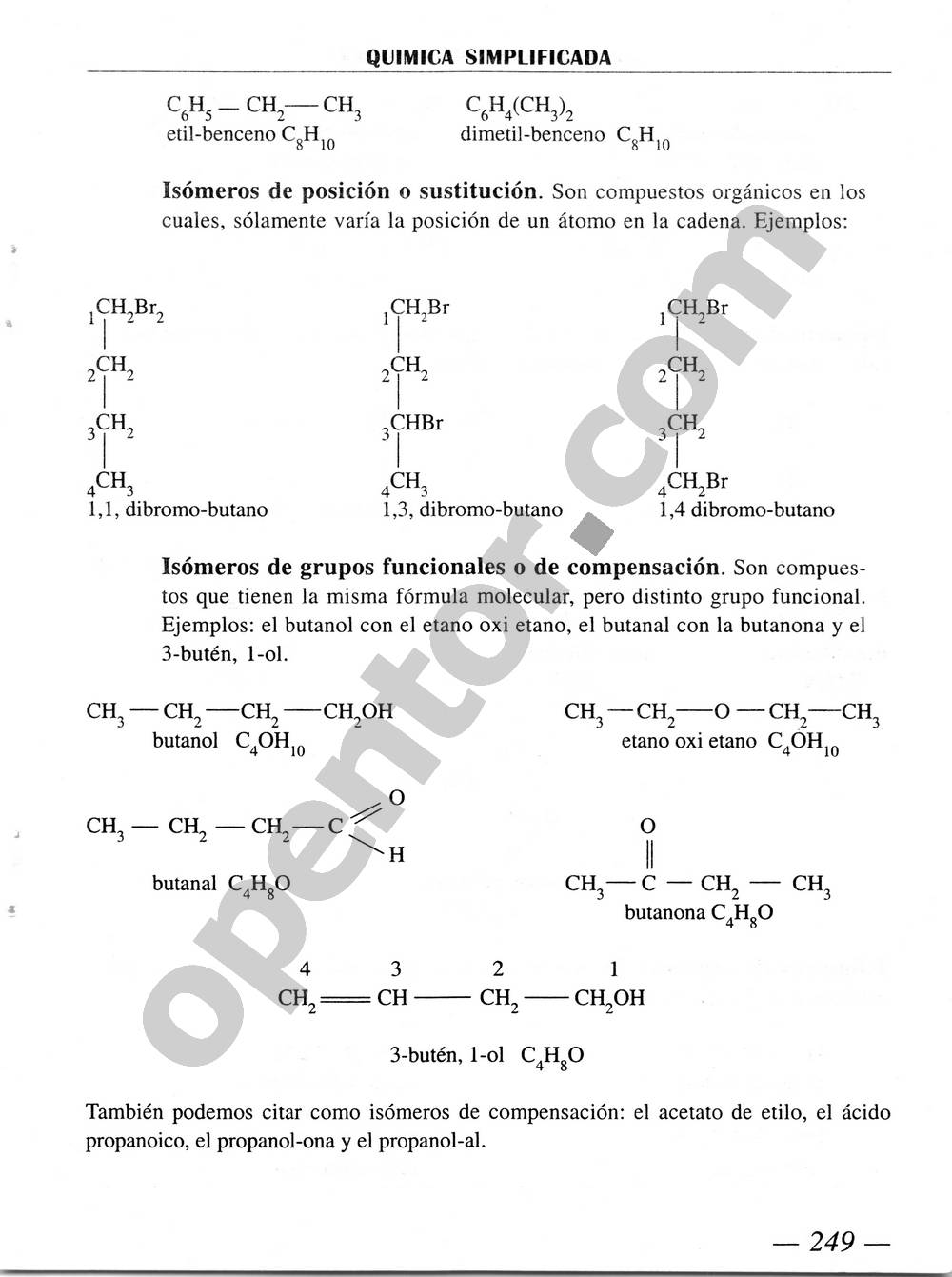 Química Simplificada de Diómedes Solano - Página 249
