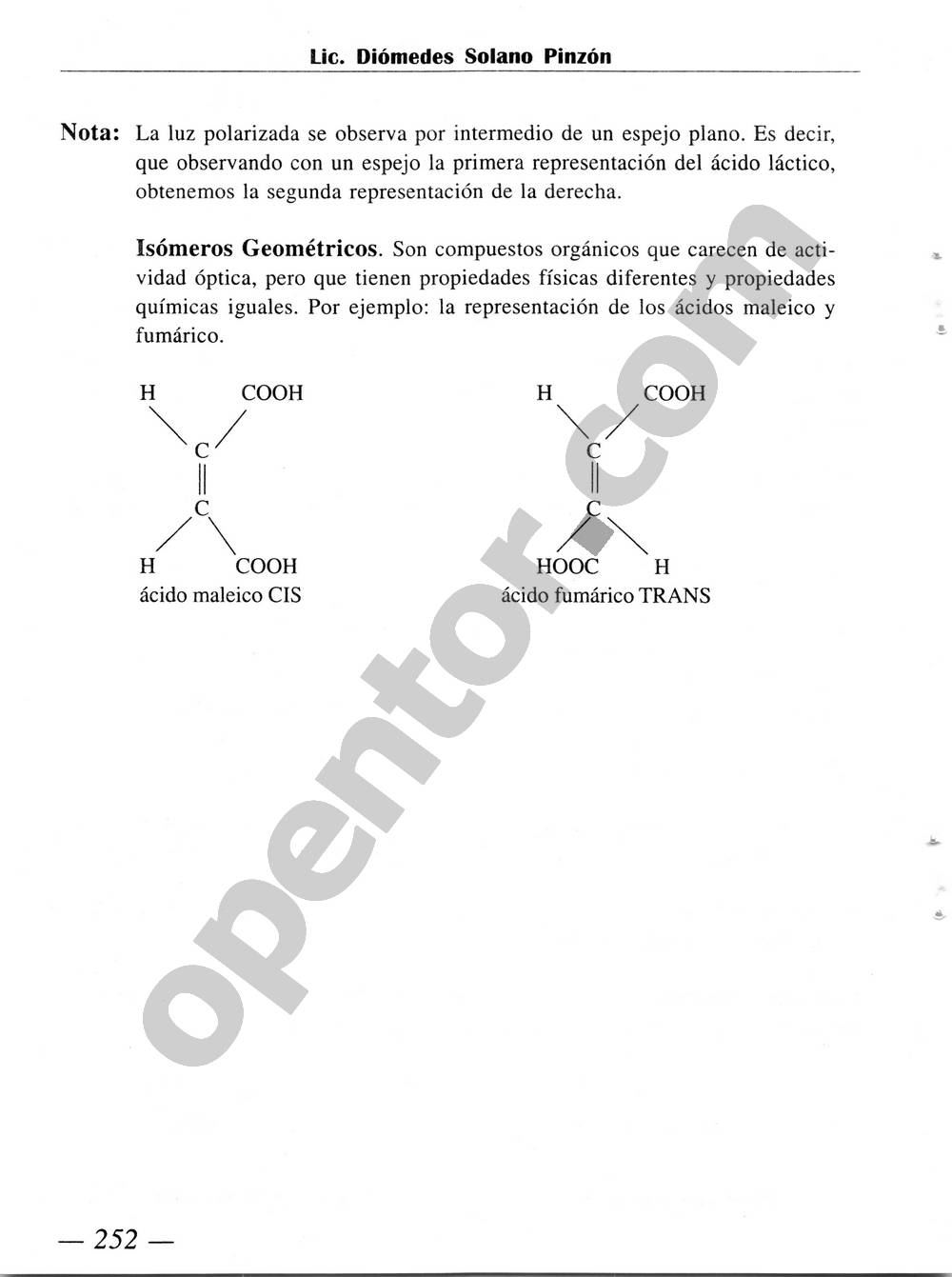 Química Simplificada de Diómedes Solano - Página 252