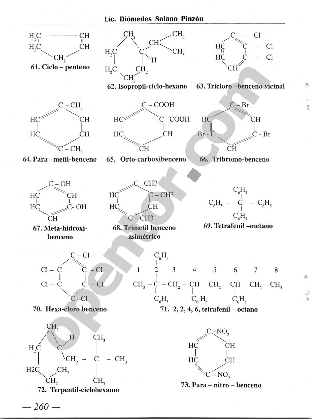 Química Simplificada de Diómedes Solano - Página 260