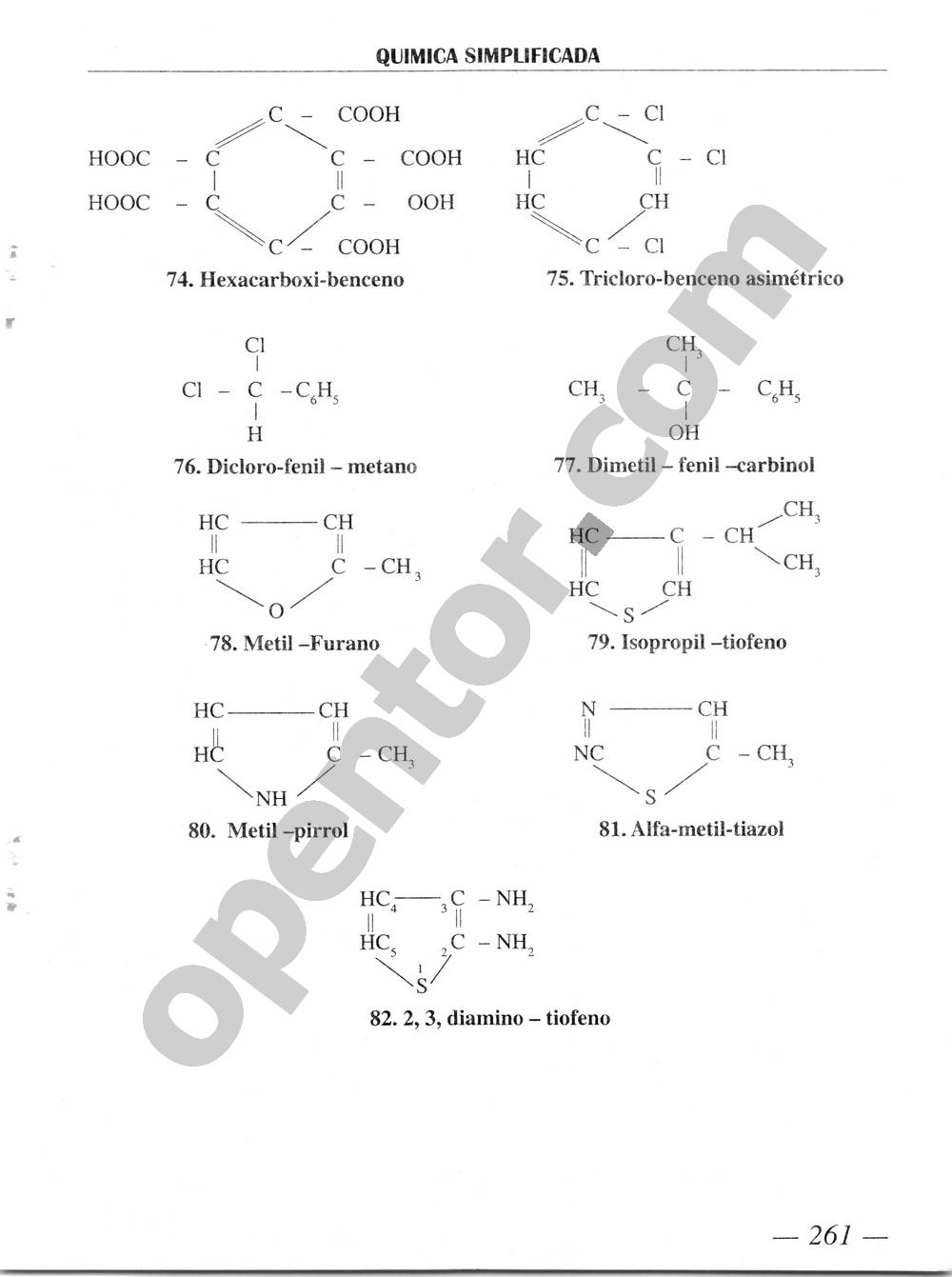 Química Simplificada de Diómedes Solano - Página 261