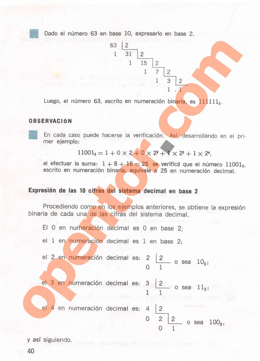 Aritmética de Repetto 1 - Página 40