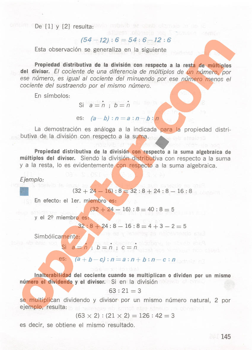 Aritmética de Repetto 1 - Página 145